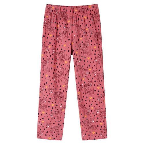 Pyjamas til børn str. 140 gammelrosa