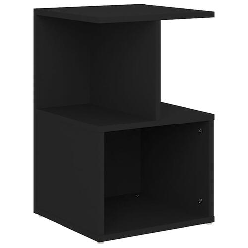 Sengeskab 35x35x55 cm spånplade sort