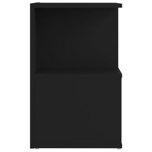 Sengeskab 35x35x55 cm spånplade sort