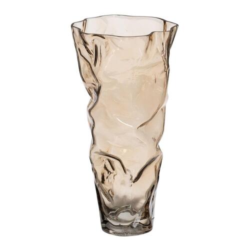 Vase Brun Krystal 15,5 x 14 x 32 cm