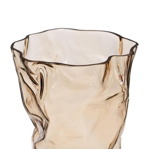 Vase Brun Krystal 15,5 x 14 x 32 cm