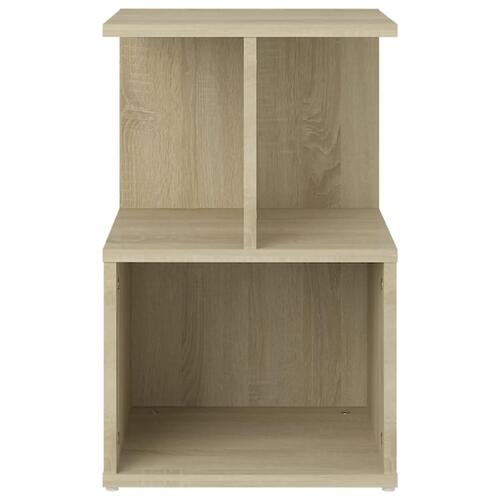 Sengeskab 35x35x55 cm spånplade sonoma-eg