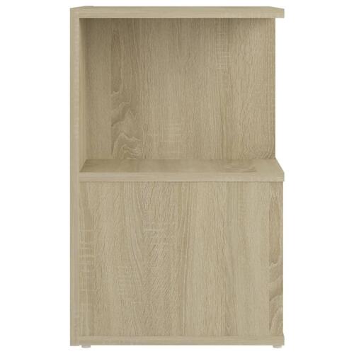 Sengeskab 35x35x55 cm spånplade sonoma-eg