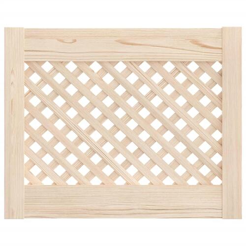 Skabslåger 2 stk. 49,5x39,5 cm gitterdesign massivt fyrretræ