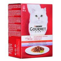 Kattemad Purina Gourmet Laksefarvet Tun 6 x 50 g