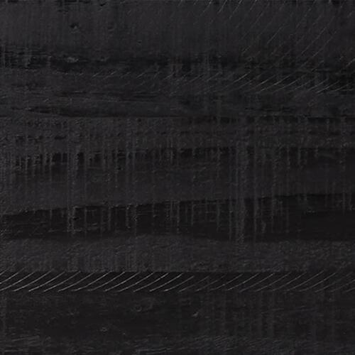 Skænk 110x35x70 cm massivt fyrretræ sort