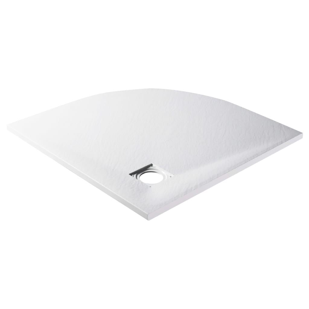 Brusebakke SMC 90x90 cm hvid