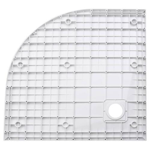 Brusebakke SMC 90x90 cm hvid