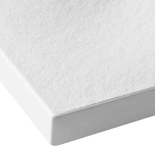 Brusebakke SMC 90x90 cm hvid