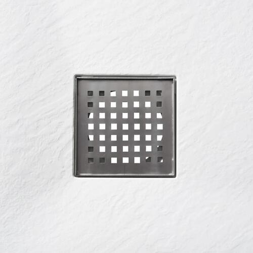Brusebakke SMC 90x90 cm hvid