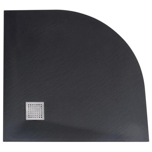 Brusebakke SMC 90x90 cm sort