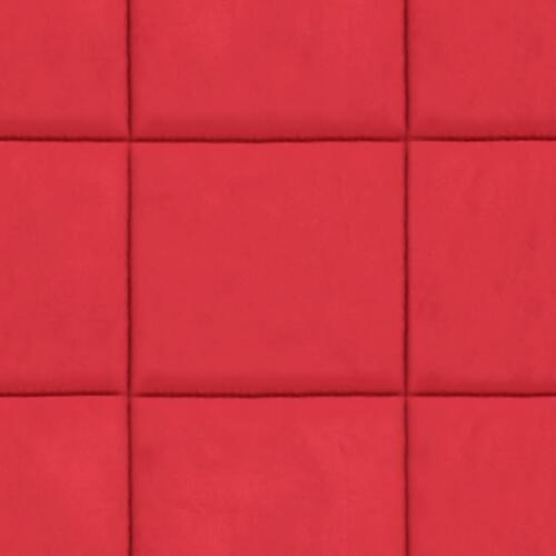 Vintersengesæt 3 dele 200 x 220/80 x 80 cm stof bordeauxfarvet
