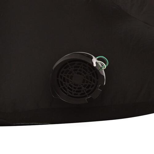 Oppustelig julemand med LED-lys 370 cm
