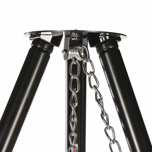 BBGRILL grill med trefod sort 172 cm BBQ TRIPOD