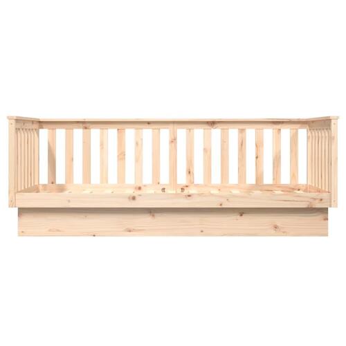 Daybed 80x200 cm massivt fyrretræ