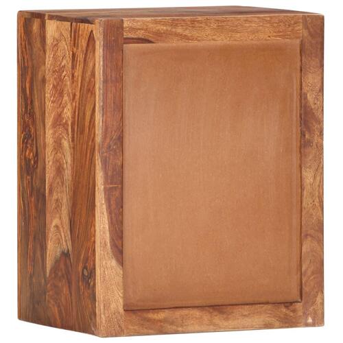 Sengebord 40x30x50 cm massivt sheeshamtræ