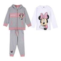 Træningsdragt til børn Minnie Mouse Grå 2 år
