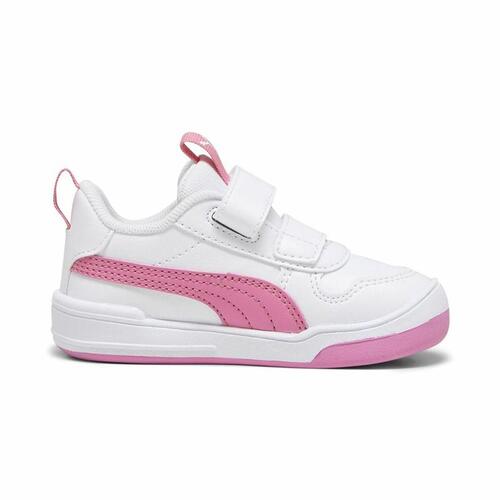 Sportssko til børn Puma Multiflex Sl V Hvid Pink 27