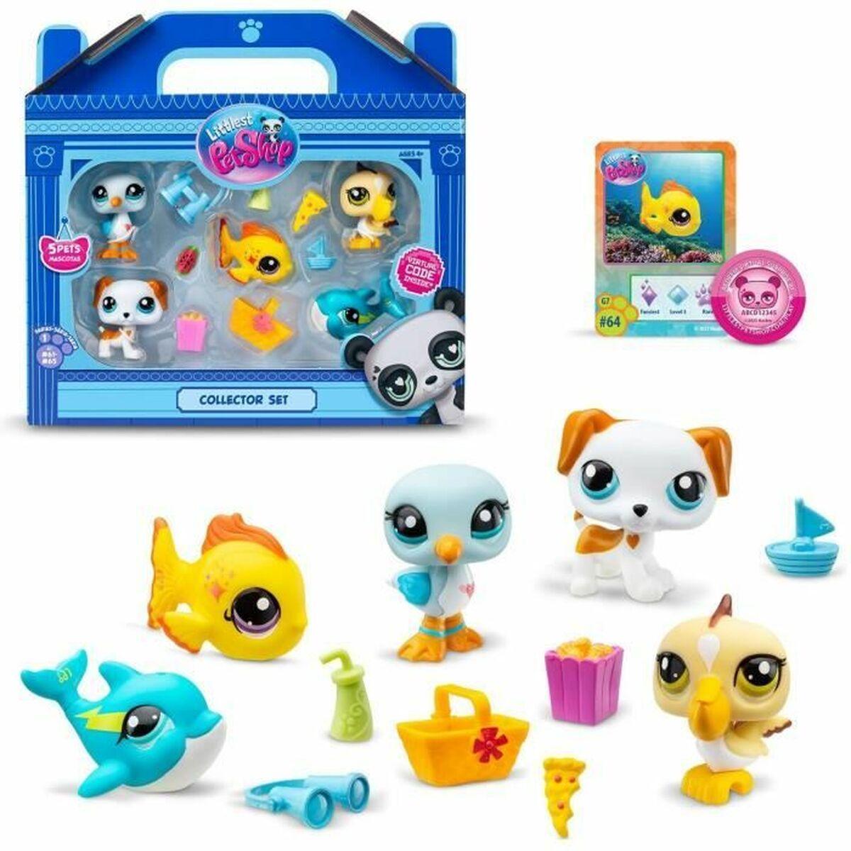 Bandai Littlest Pet Shop - Dyrefigurer sæt i plastik