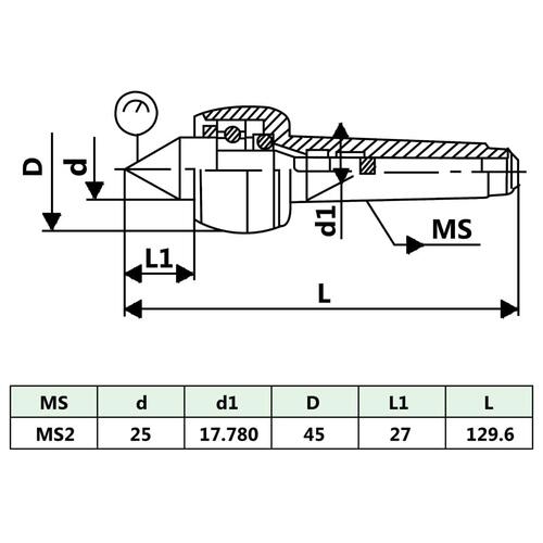 Roterende medløbspinol MT2