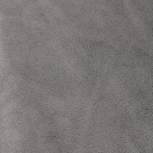 Tyngdetæppe med betræk 120x180 cm 5 kg stof grå