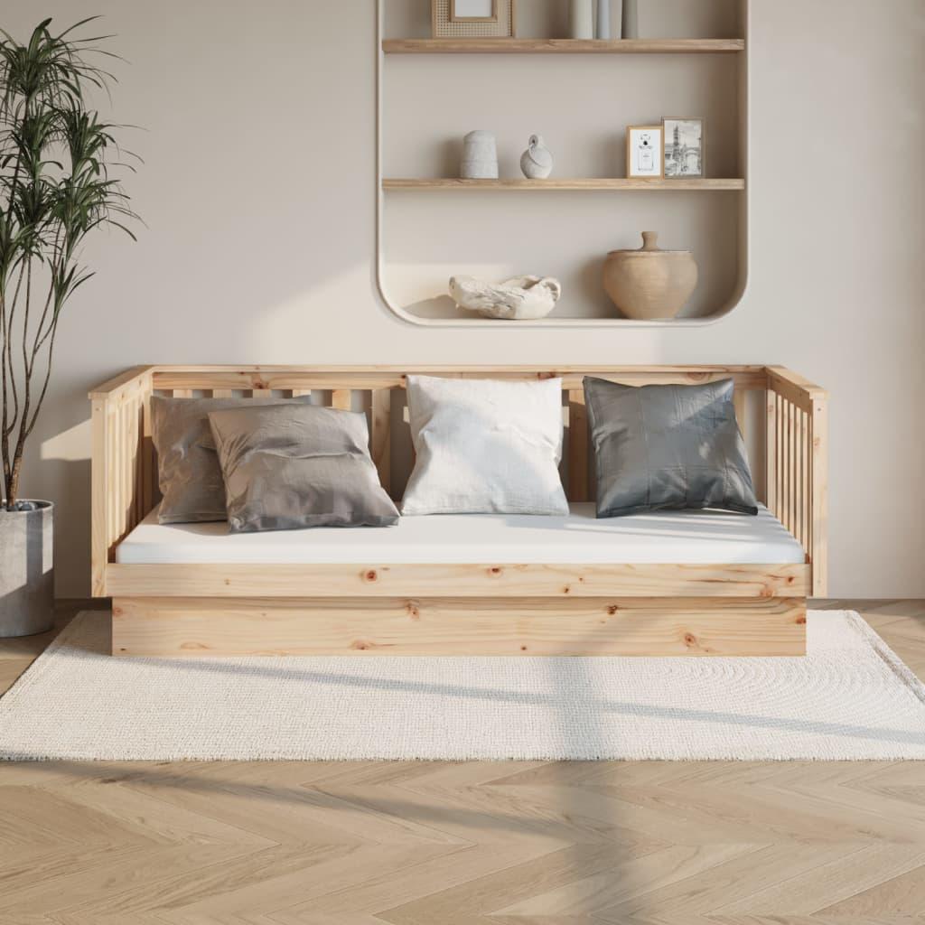 Daybed 90x200 cm massivt fyrretræ
