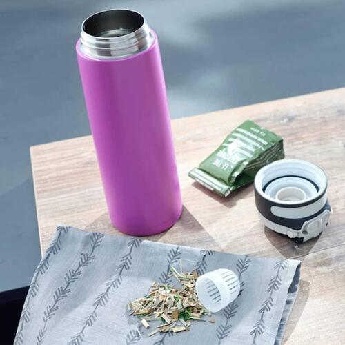 Leifheit termoflaske Flip 600 ml lilla