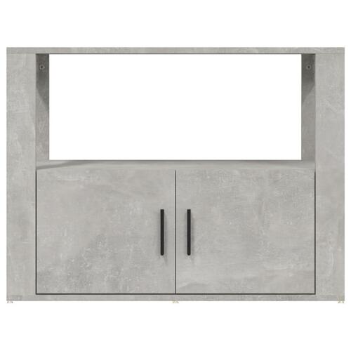 Skænk 80x30x60 cm konstrueret træ betongrå