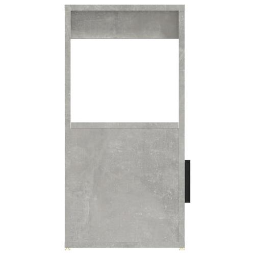Skænk 80x30x60 cm konstrueret træ betongrå