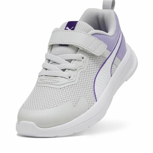 Sportssko til børn Puma Evolve Run Mesh Lysegrå 30