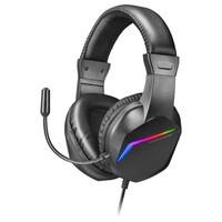 Gaming høretelefon med mikrofon Mars Gaming MH122 Sort