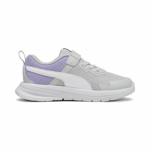 Sportssko til børn Puma Evolve Run Mesh Lysegrå 31