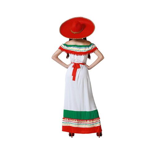 Kostume til voksne Multifarvet Mexicansk dame XS/S