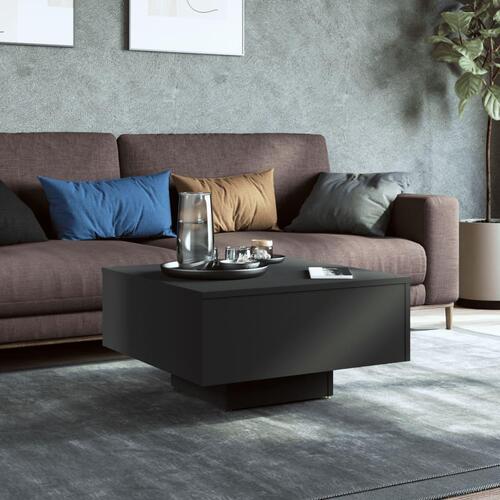 Sofabord 60x60x31,5 cm spånplade sort