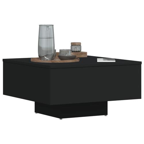 Sofabord 60x60x31,5 cm spånplade sort