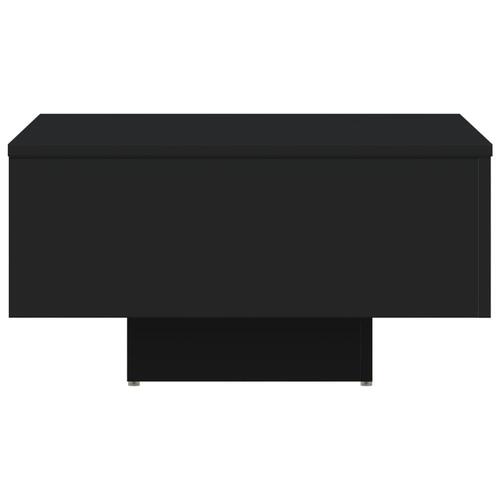 Sofabord 60x60x31,5 cm spånplade sort