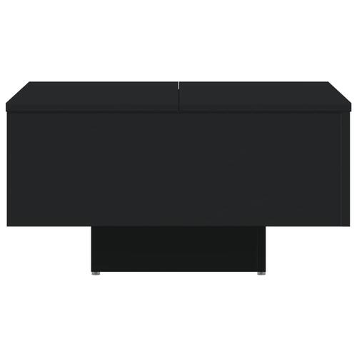 Sofabord 60x60x31,5 cm spånplade sort