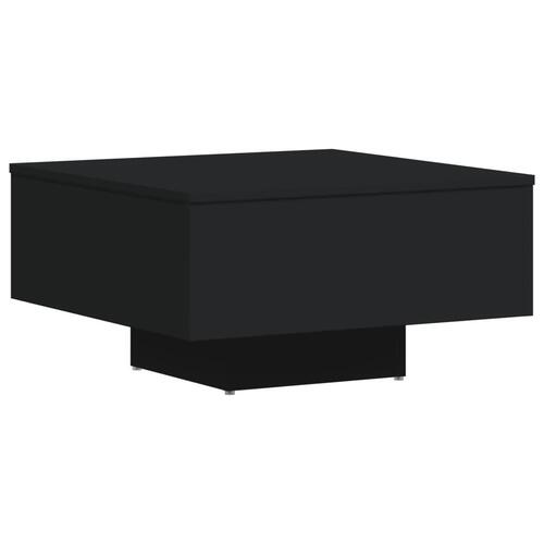 Sofabord 60x60x31,5 cm spånplade sort