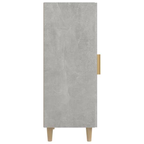 Skænk 34,5x34x90 cm konstrueret træ betongrå