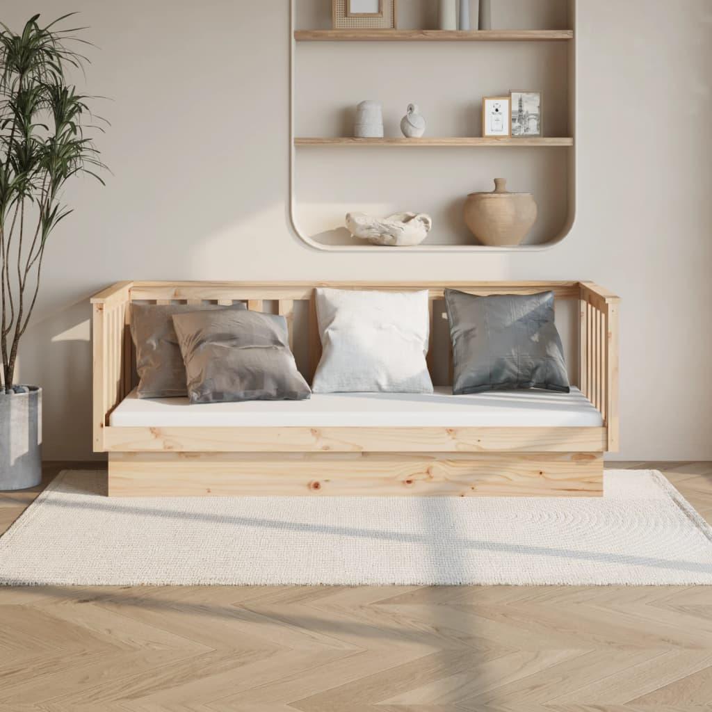 Daybed 75x190 cm massivt fyrretræ