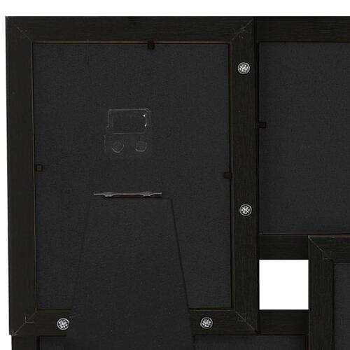 Billedramme til 4x(10x15 cm) billeder MDF sort