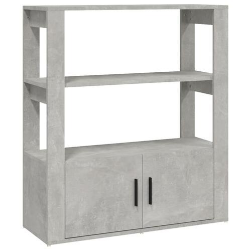 Skænk 80x30x90 cm konstrueret træ betongrå