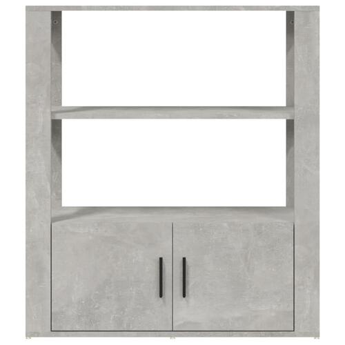Skænk 80x30x90 cm konstrueret træ betongrå