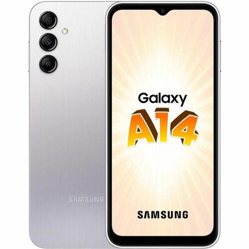 Smartphone Samsung A14 6,6" 64 GB Sølvfarvet 4 GB RAM 64 GB