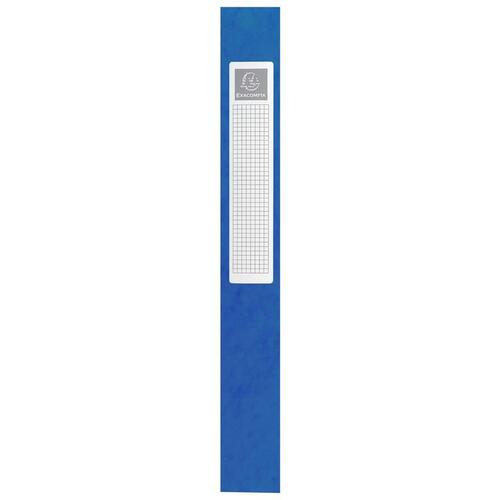 Exacompta elastikmapper 8 stk. A4 40 mm trykplade blank