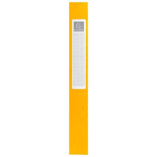 Exacompta elastikmapper 8 stk. A4 40 mm trykplade blank