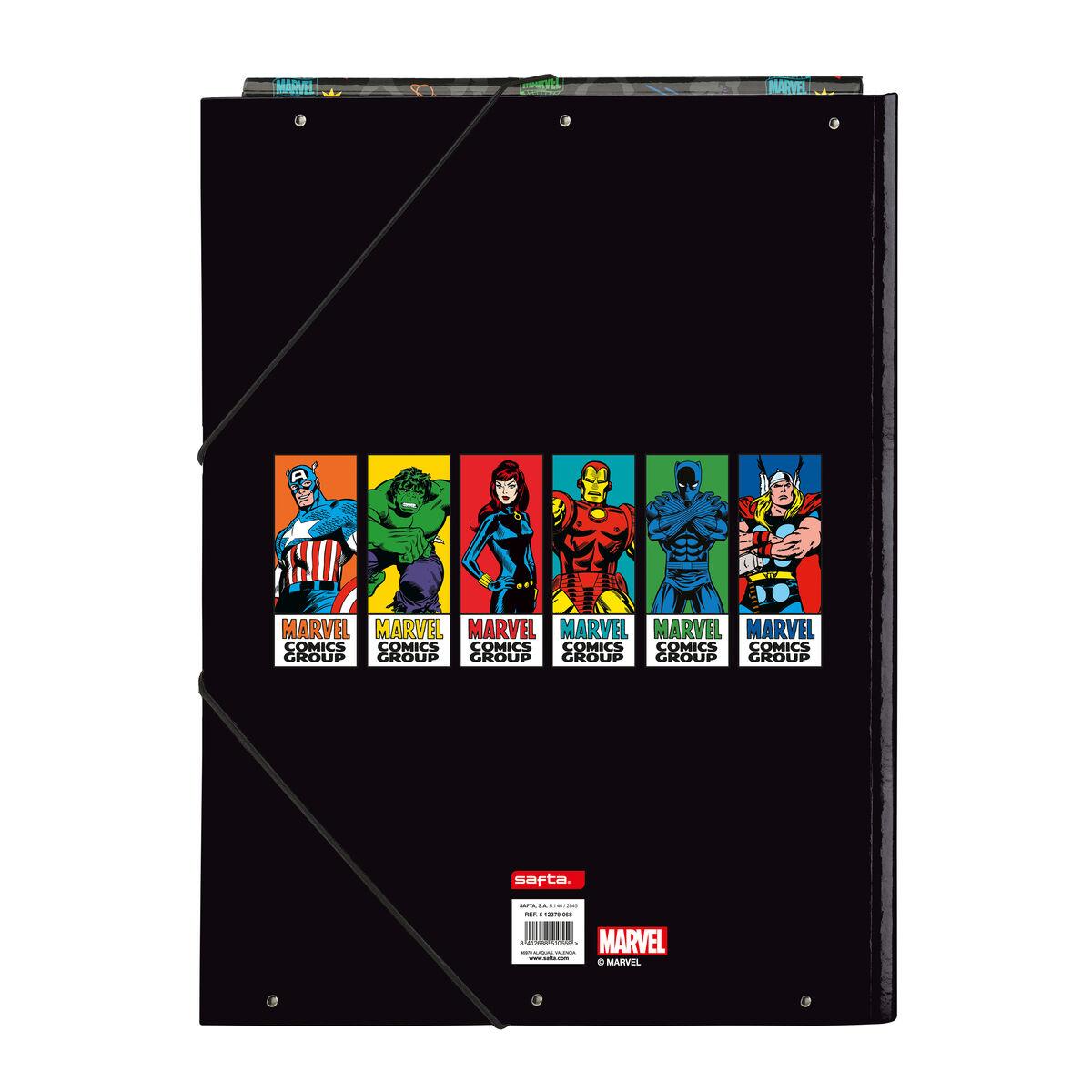 Organiser mappe The Avengers Super heroes Sort A4