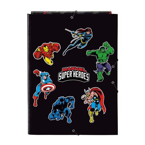 Organiser mappe The Avengers Super heroes Sort A4
