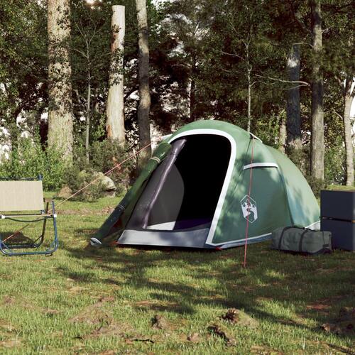 2-personers campingtelt vandafvisende grøn