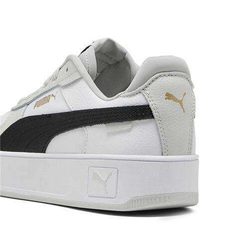 Sportssneakers til damer Puma Carina Street Hvid Grå 40